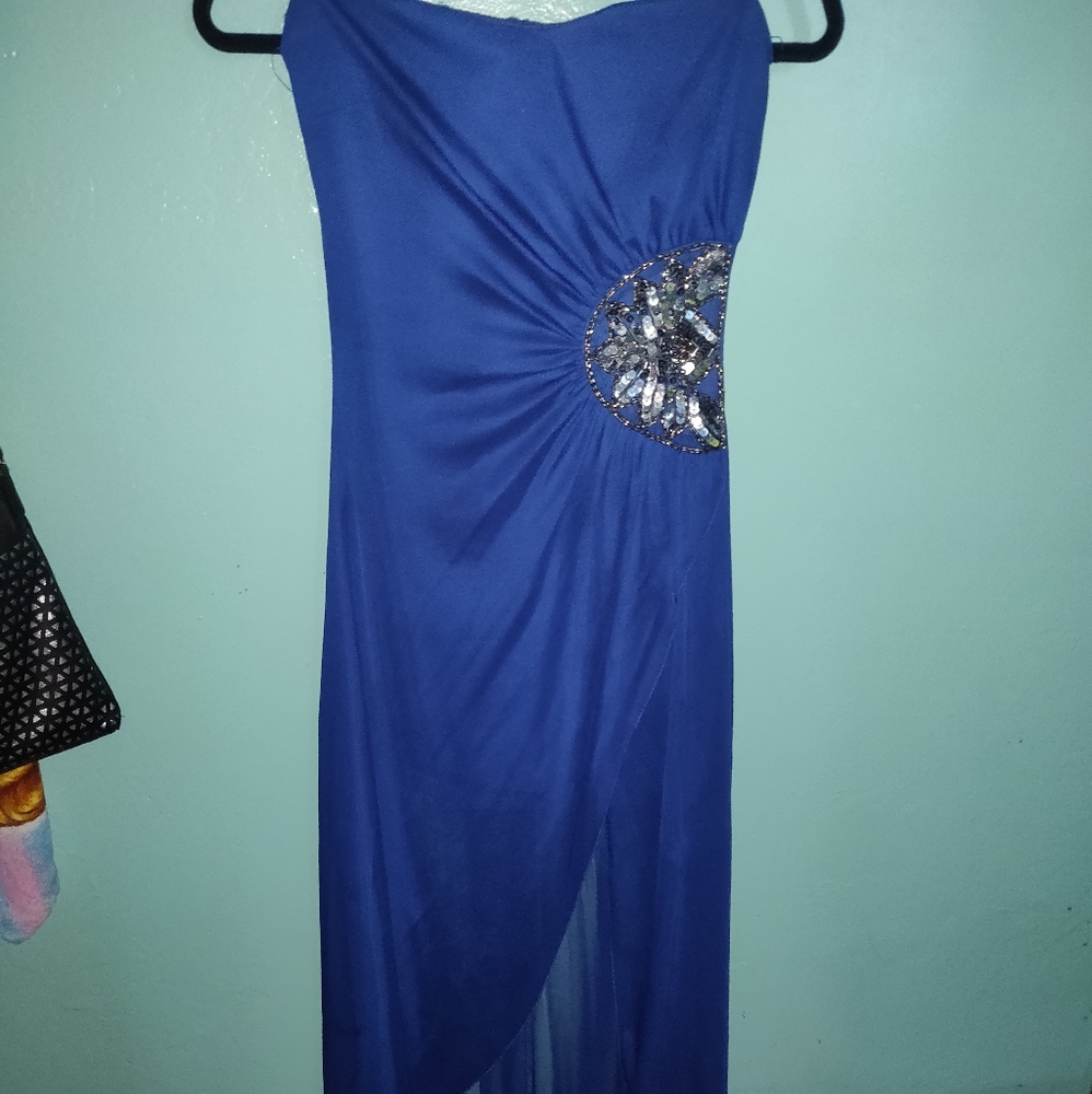 Blue Mini Dress